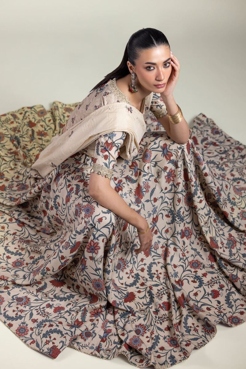 Embroidered | Raw Silk | Lehenga Choli Set | USD 155.00