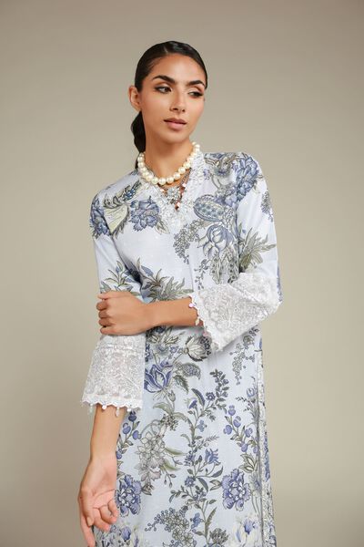 Embroidered | Raw Silk | Kurta | USD 70.00