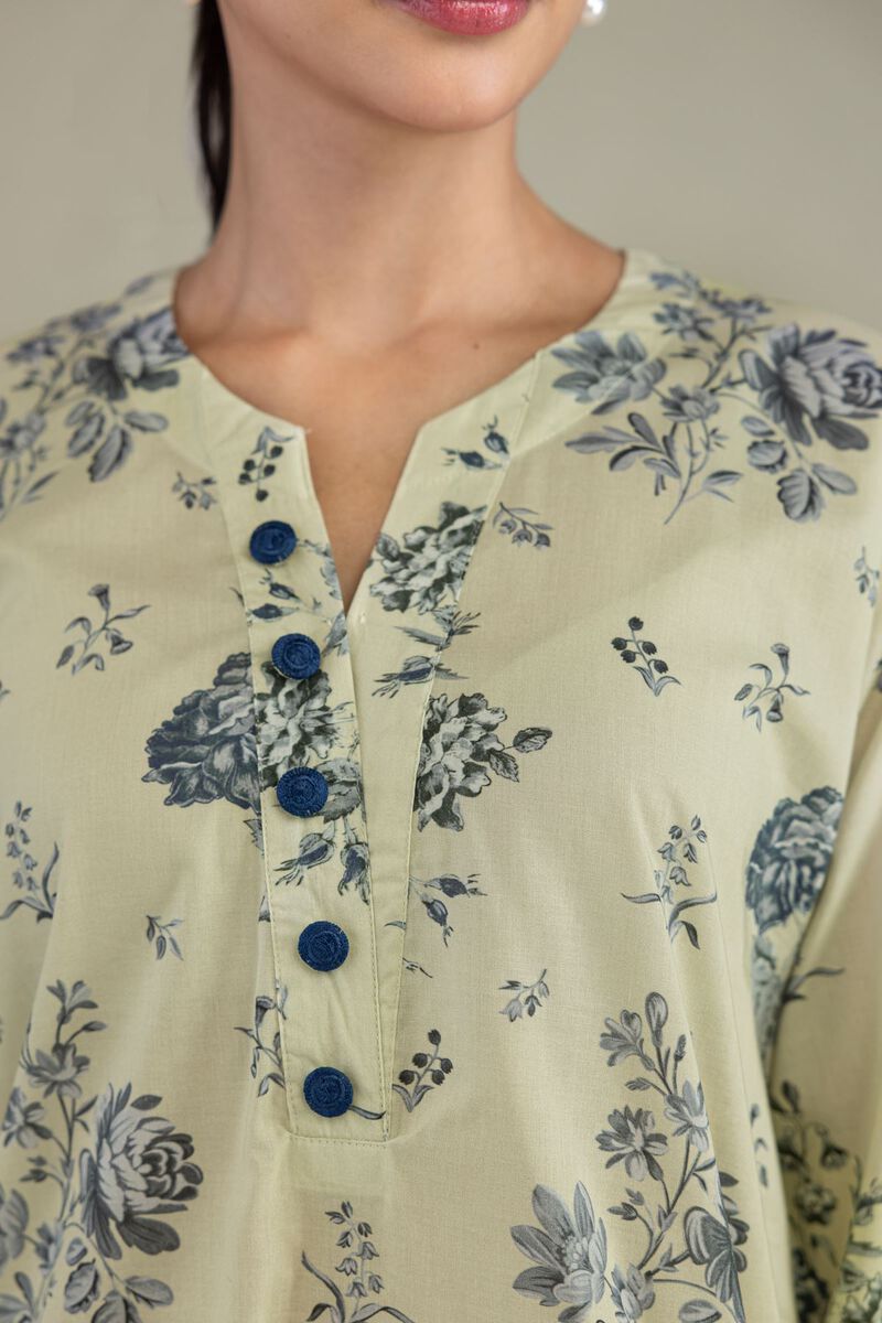 Printed | Cambric | Floral Cambric Kurta | USD 35.00