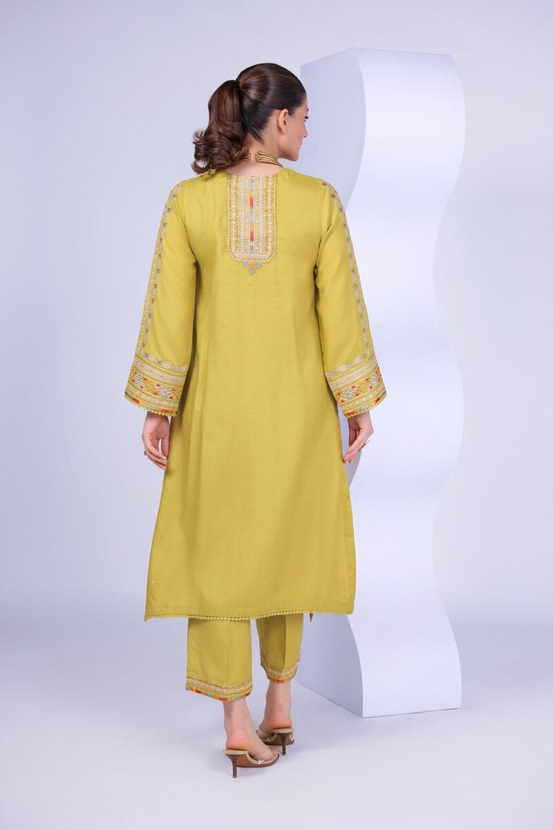 Embroidered | Russian Raw Silk | Kurta | USD 25.00