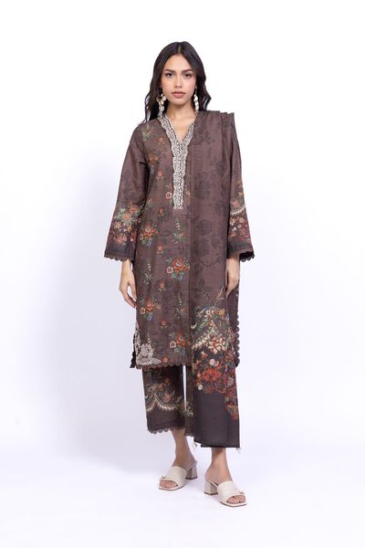 Printed | Khaddar | Pants | USD 8.50