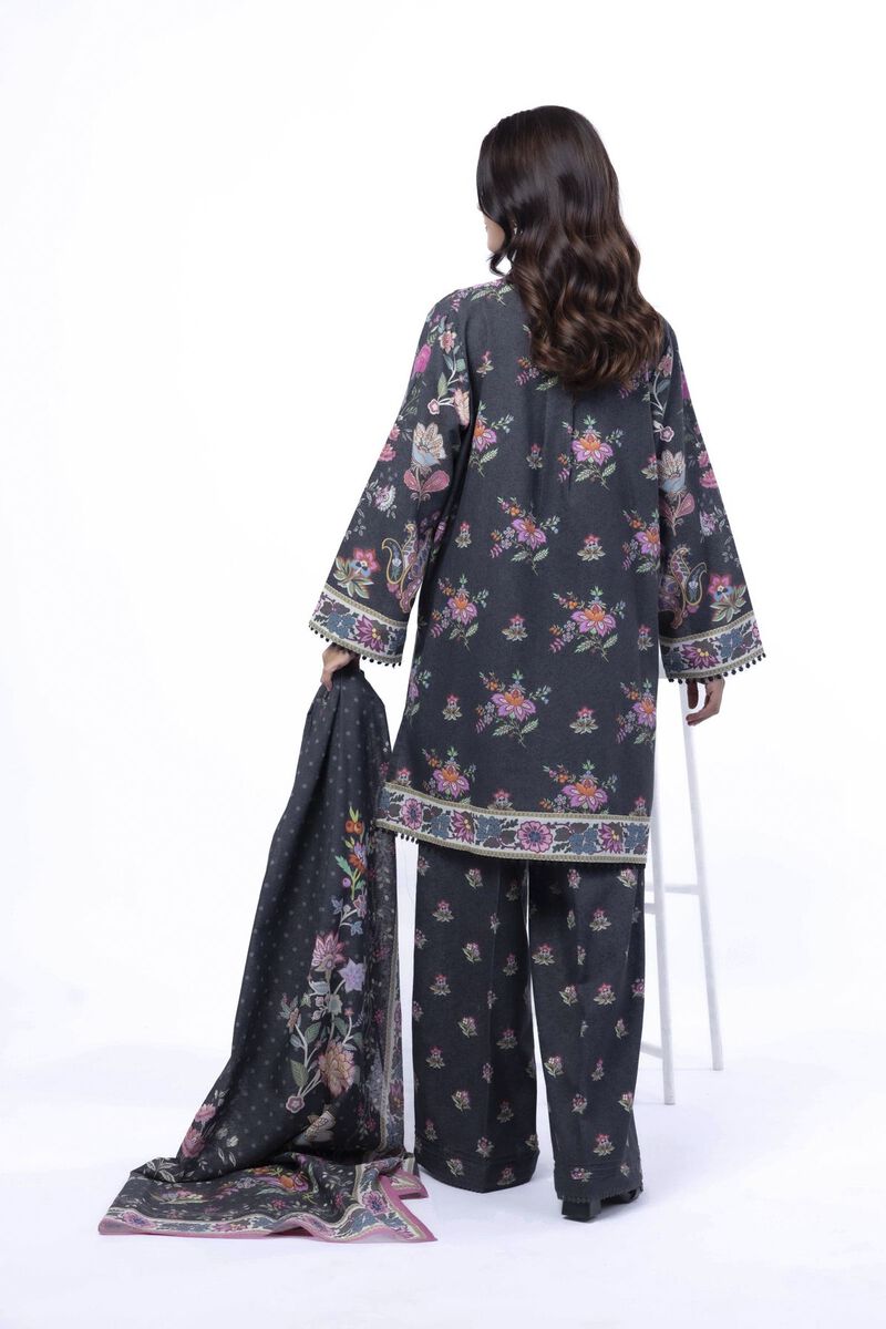 Printed | Karandi | Tailored 3 Piece | USD 50.00
