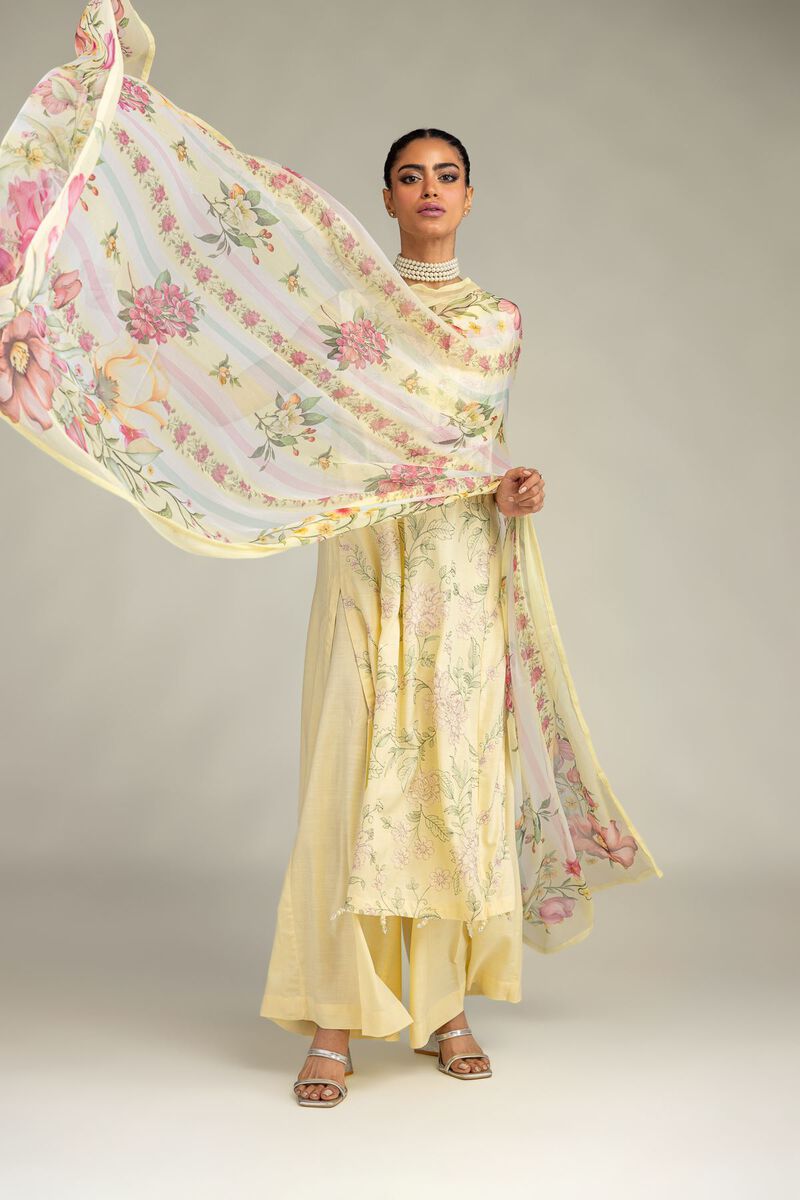 Embroidered | Mesuri | Floral Mesuri Dupatta | USD 30.00
