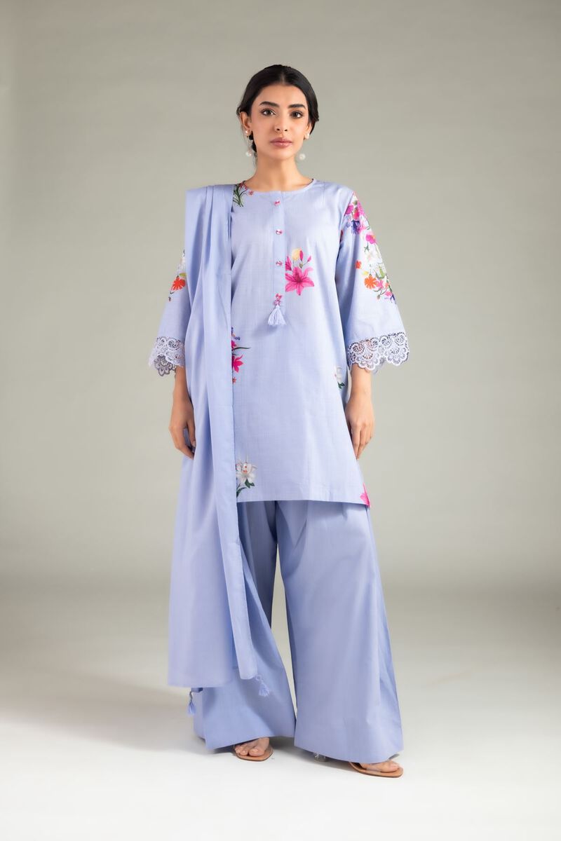 Dyed | Textured Lawn | Dupatta | USD 25.00