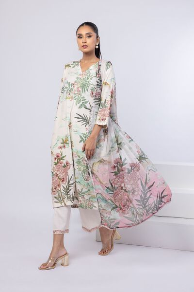 Printed | Polyester Crinkle Chiffon | Dupatta | USD 18.00