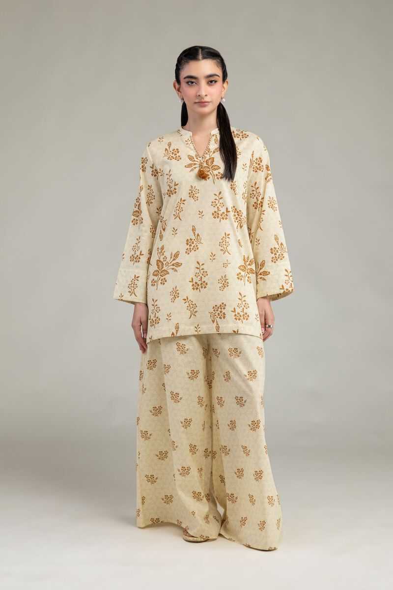 Printed | Cotton Dobby | Floral Cotton Pants | USD 30.00