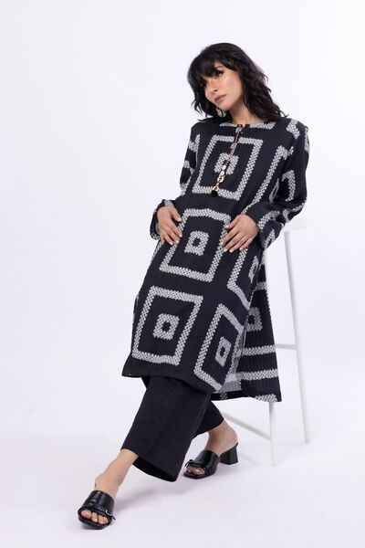 Printed | Double Layer Striped | Kurta | USD 35.00