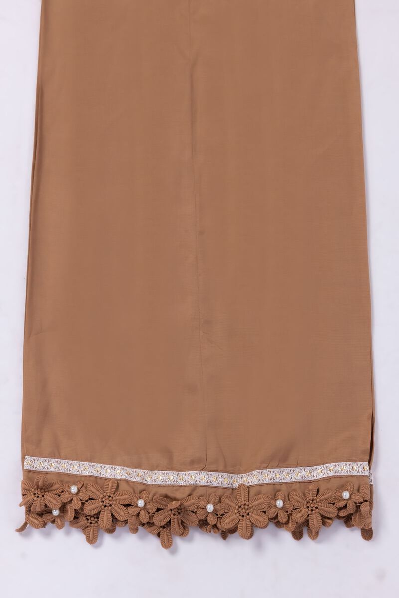 Embroidered | Thai Silk | Flared Pants | null