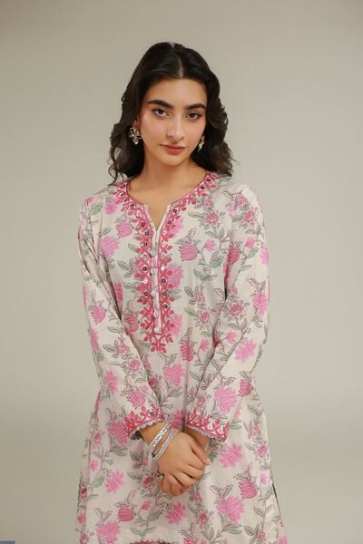 Embroidered | Cotton Viscose | Kurta | USD 40.00