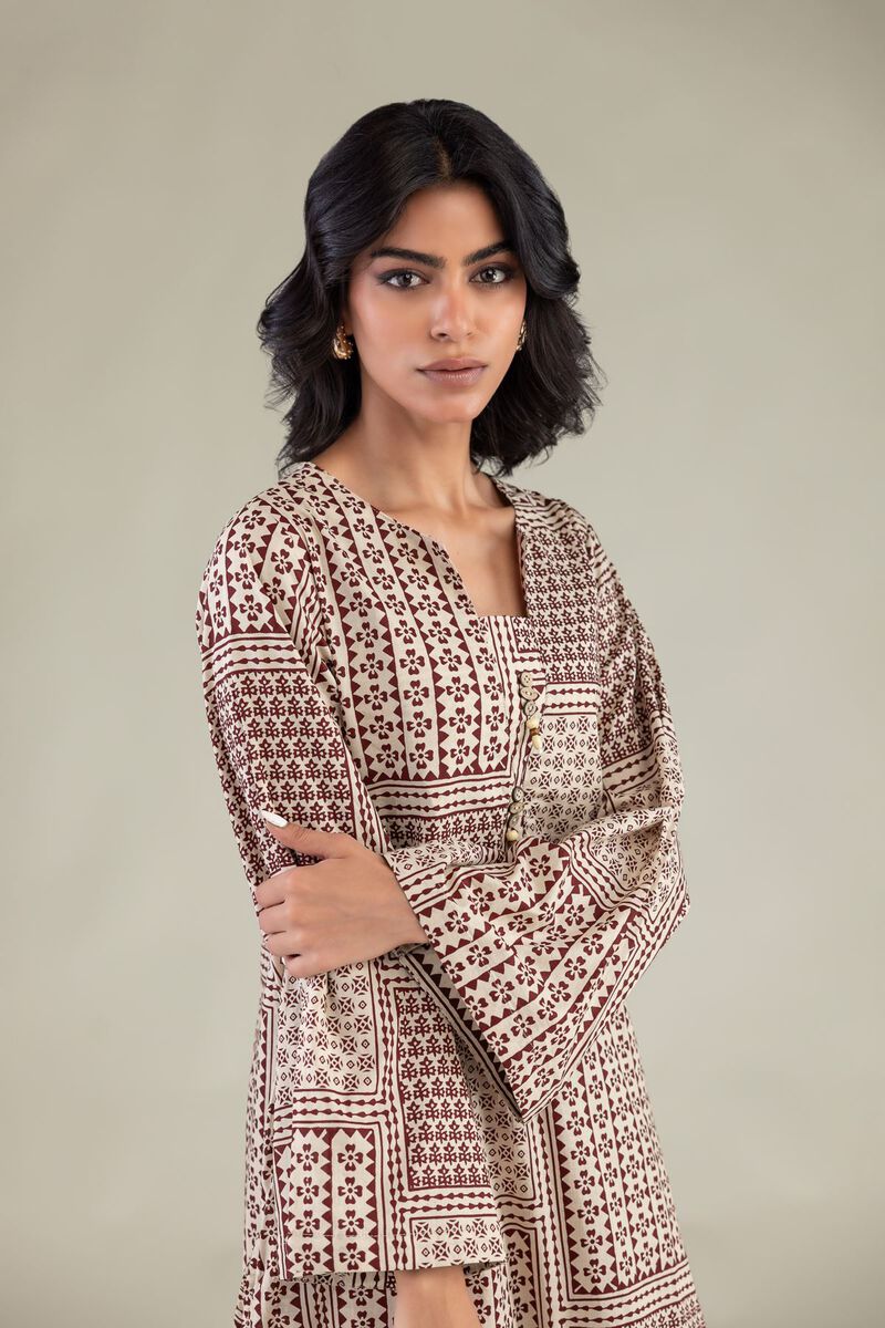 Printed | Cambric | Cambric Longline Kurta | USD 35.00