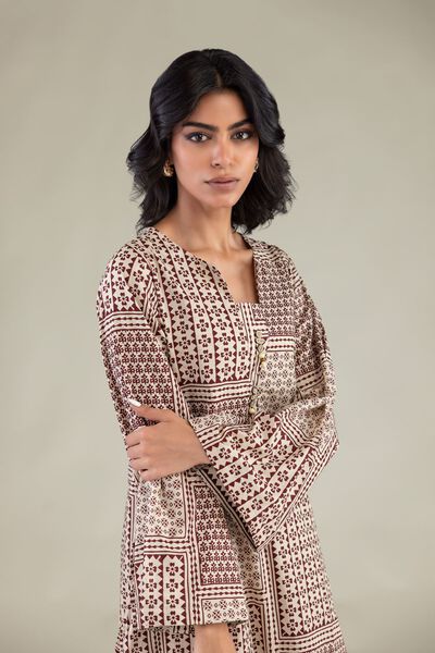 Printed | Cambric | Cambric Longline Kurta | USD 35.00