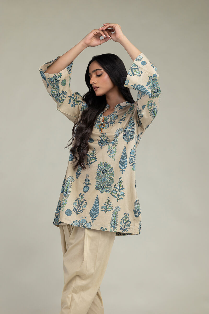 Printed | Cambric | Floral Cambric Kurta | USD 35.00
