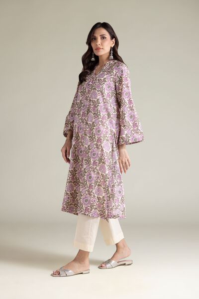 Embroidered | Cambric | Straight Cambric Pants | USD 25.00