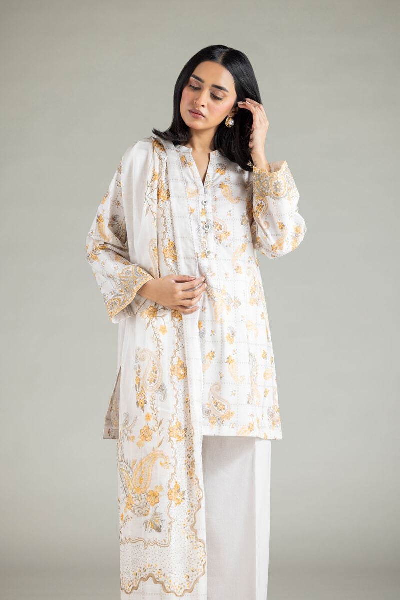 Embroidered | Textured Lawn | 3-Piece Tailored Lawn | USD 65.00