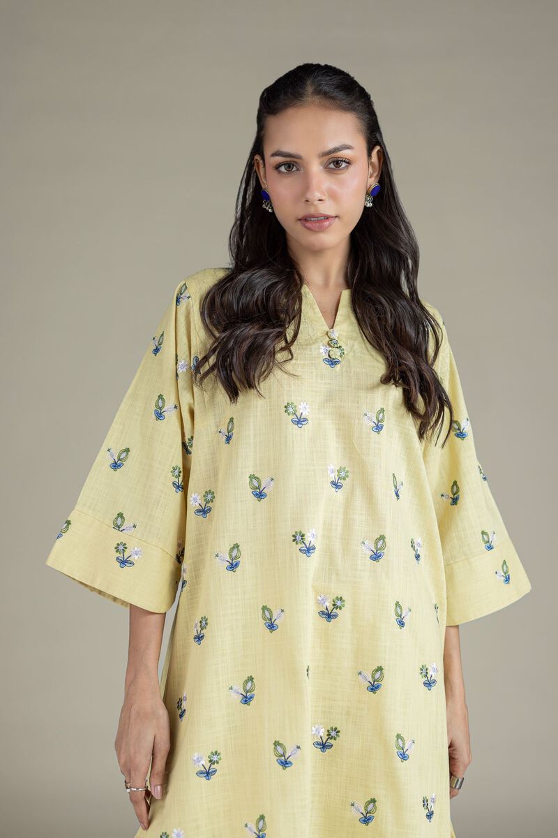 Embroidered | Heavy Textured Cotton | Kurta | USD 35.00