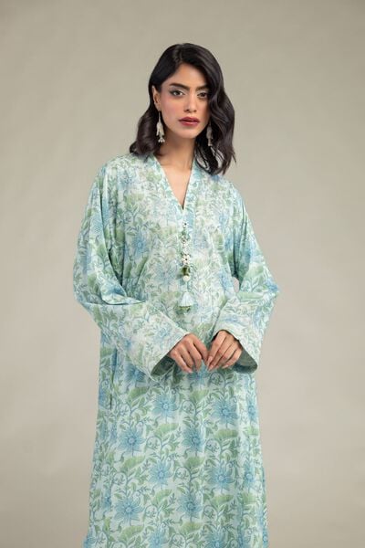 Embroidered | Raw Silk | Kurta | USD 60.00