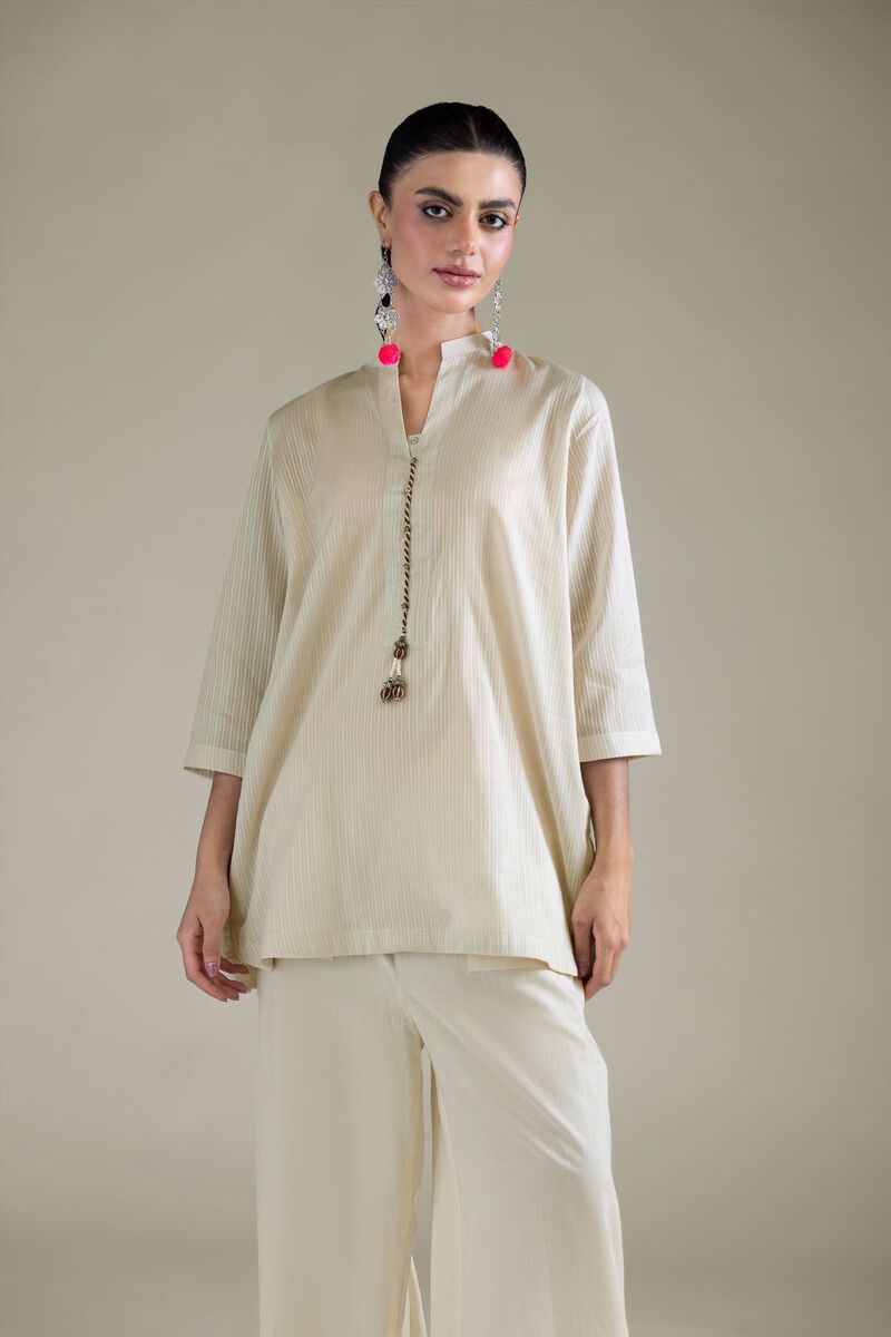 Dyed | Cotton Dobby | Cotton Dobby Kurta | USD 35.00