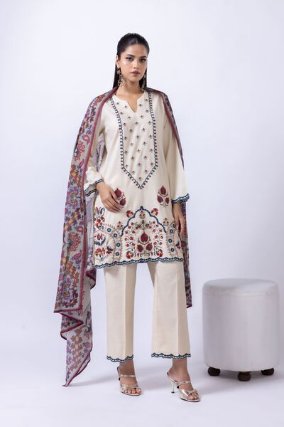 Embroidered | Cotton Dobby | Kurta | USD 40.00