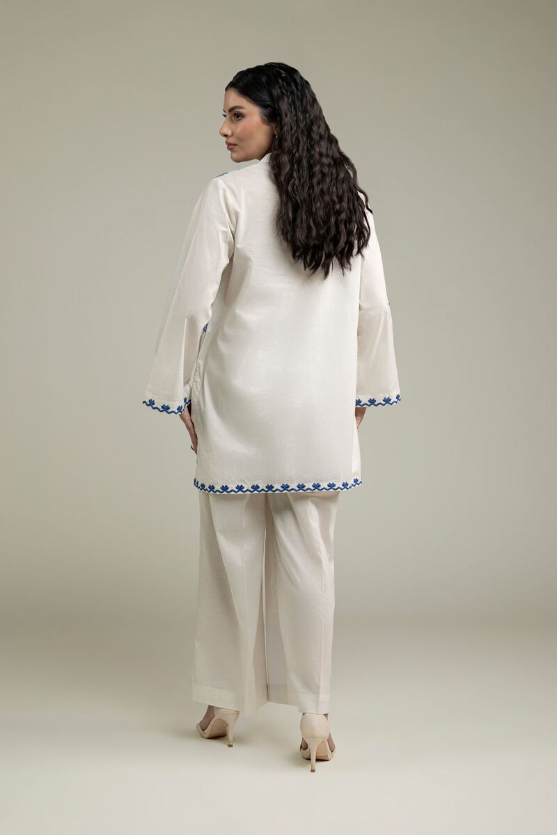 Embroidered | Cambric | Short Cambric Kurta | USD 40.00