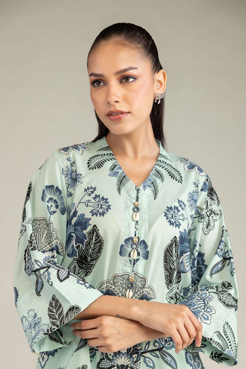Printed | Cambric | Floral Cambric Kurta | USD 35.00