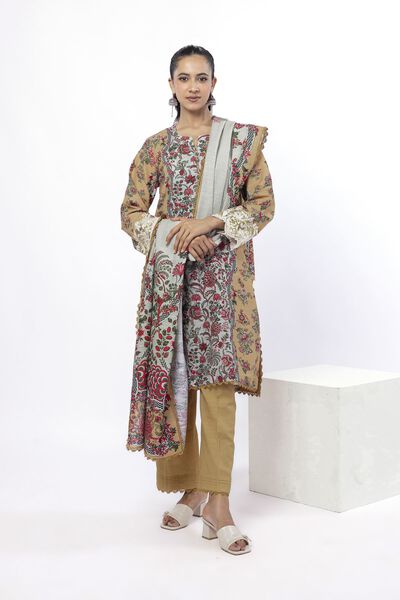 Embroidered | Light Khaddar | Tailored 3 Piece | USD 50.00