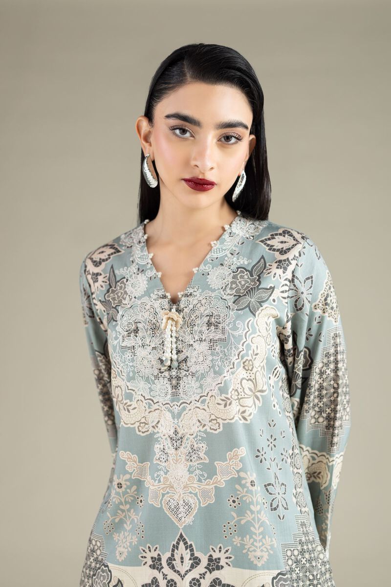 Embroidered | Raw Silk | Kurta | USD 40.00