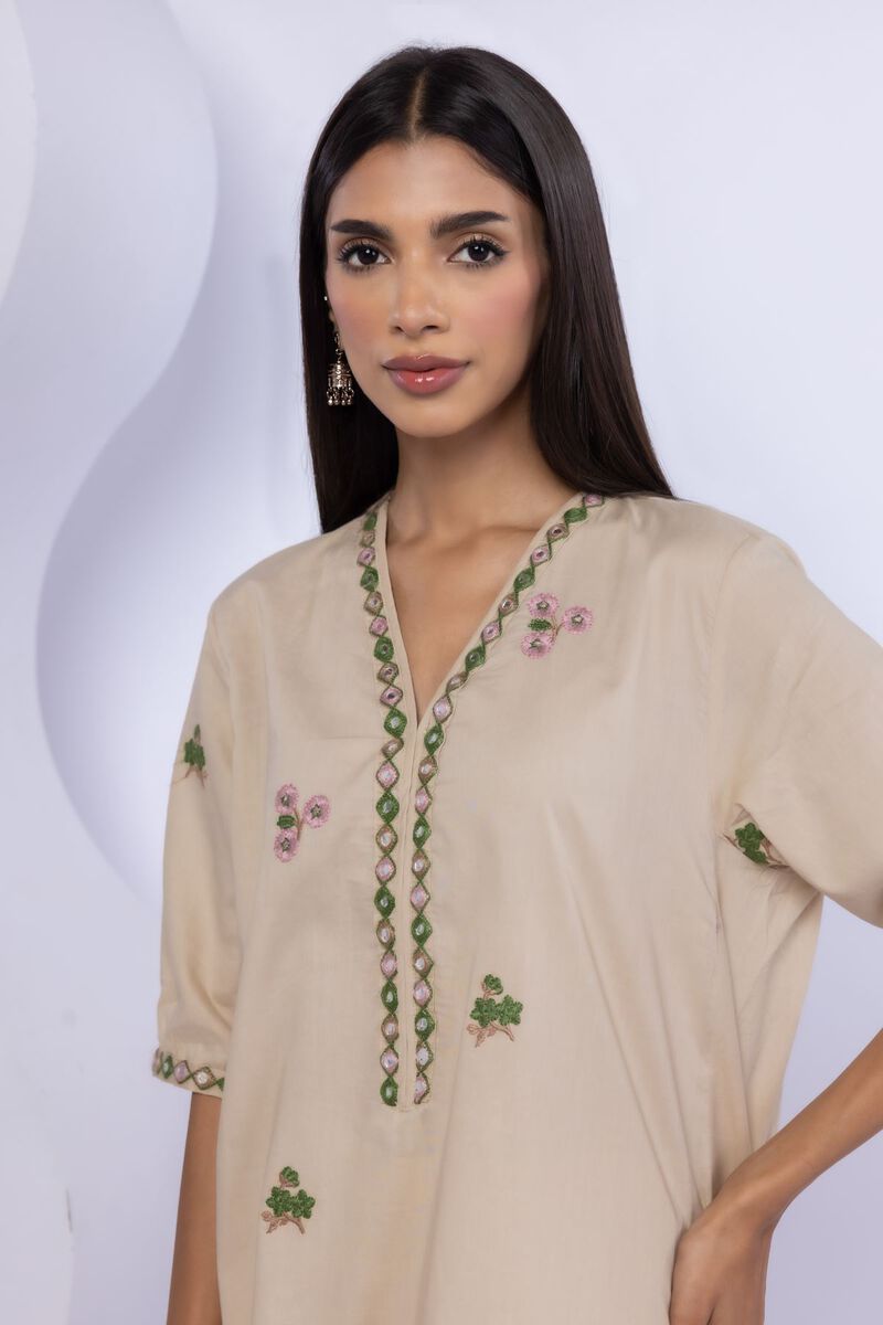 Embroidered | Cambric | Kurta | USD 17.50
