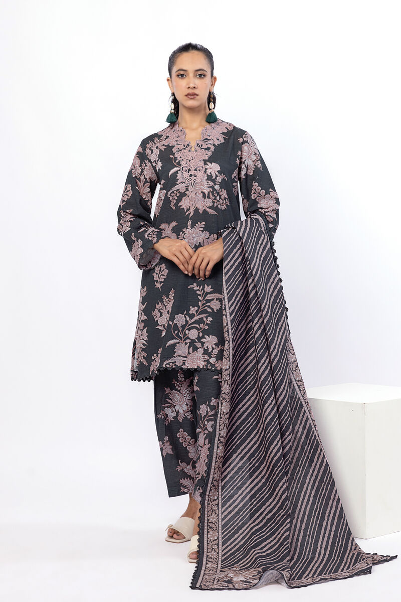Embroidered | Light Khaddar | Tailored 3 Piece | USD 50.00