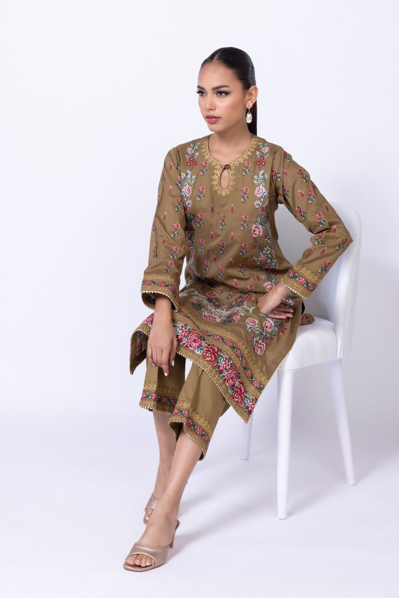 Embroidered | Cambric | Kurta | USD 19.50