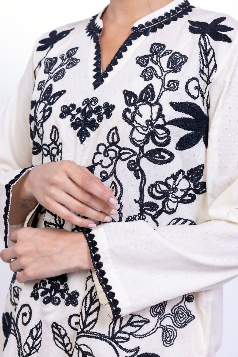 Embroidered | Cotton Dobby | Kurta | USD 40.00