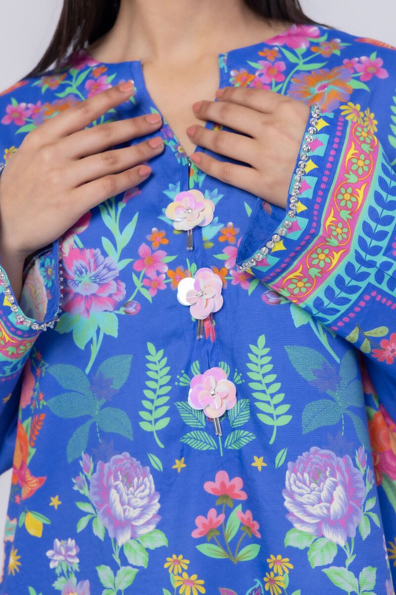 Printed | Thai Silk | Kurta | USD 45.00