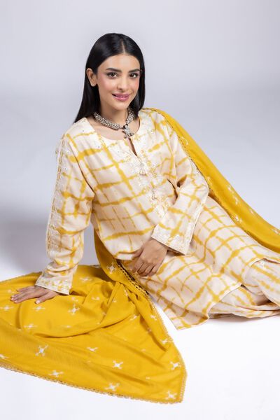 Embroidered | Cotton Square | Dupatta | USD 20.00