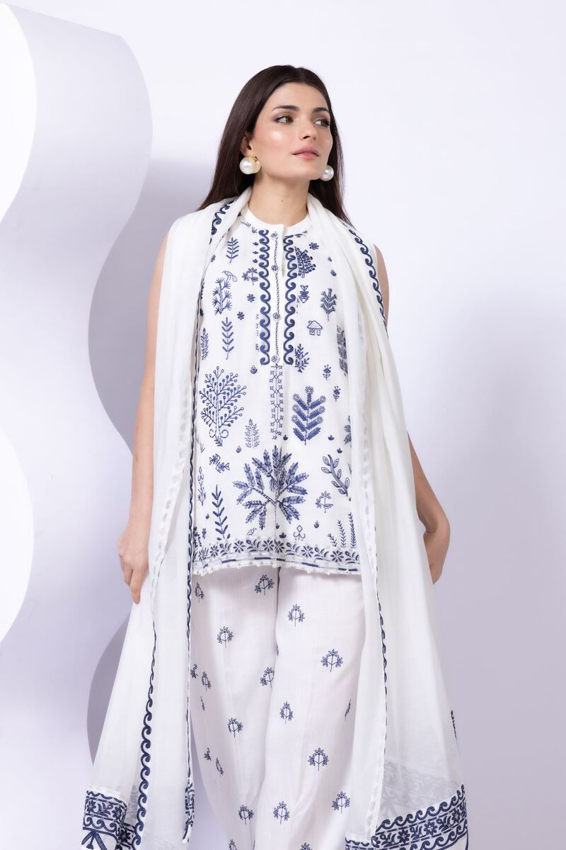 Embroidered | Paper Silk | Kurta | USD 25.00