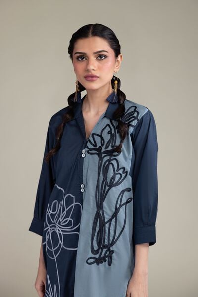 Embroidered | Cambric | Short Cambric Kurta | USD 40.00