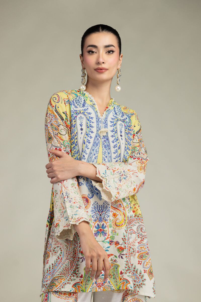 Embroidered | Raw Silk | Short Silk Kurta | USD 45.00