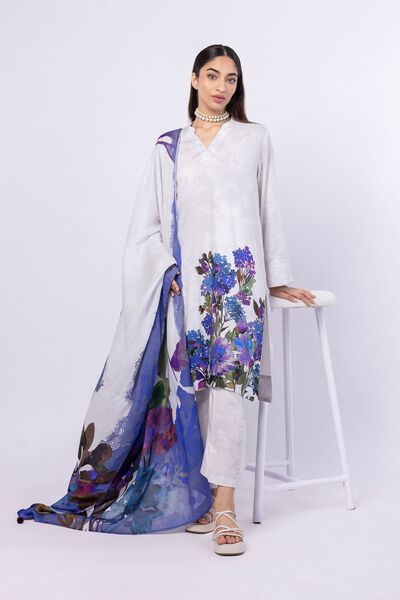 Printed | Light Thai Silk | Dupatta | USD 23.00