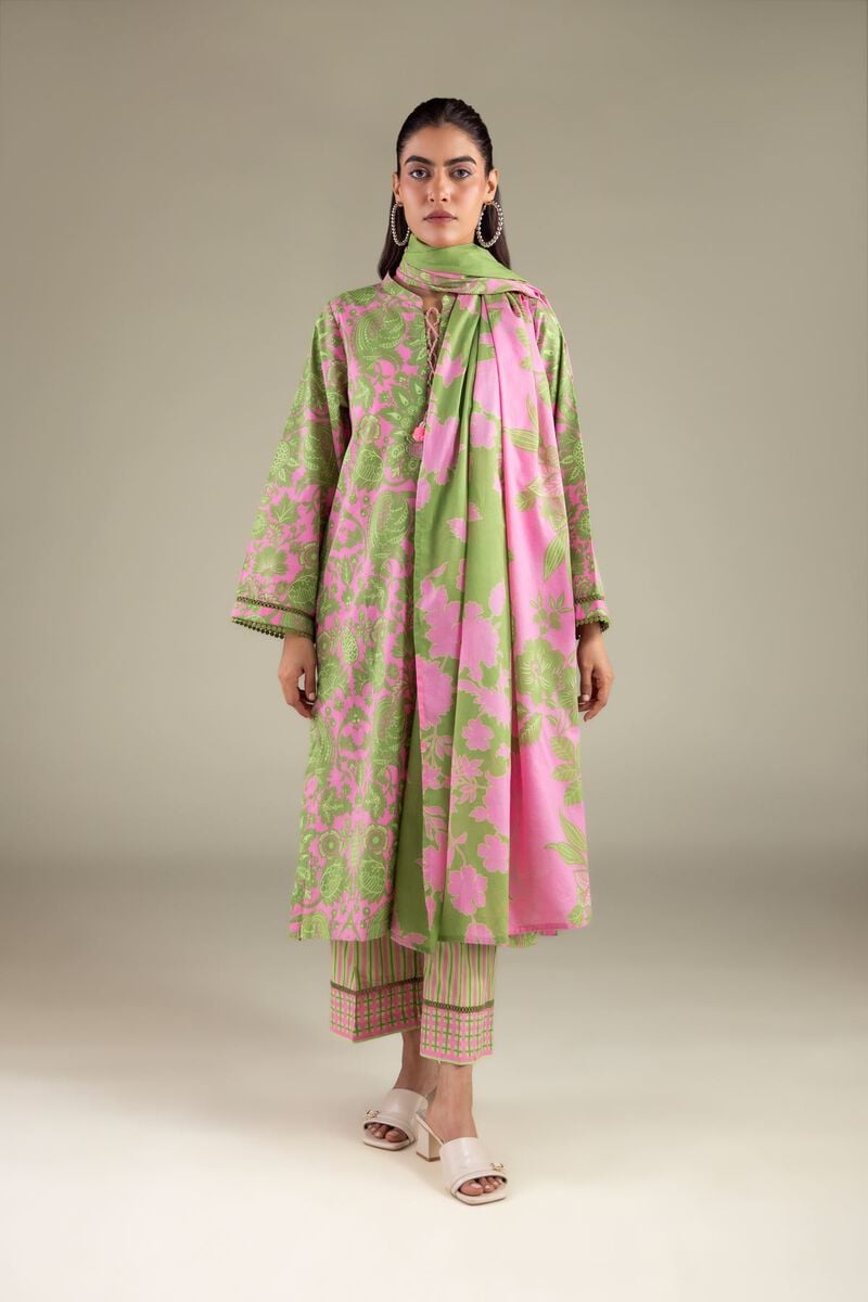 Printed | Lawn | Floral Summer Dupatta | USD 25.00