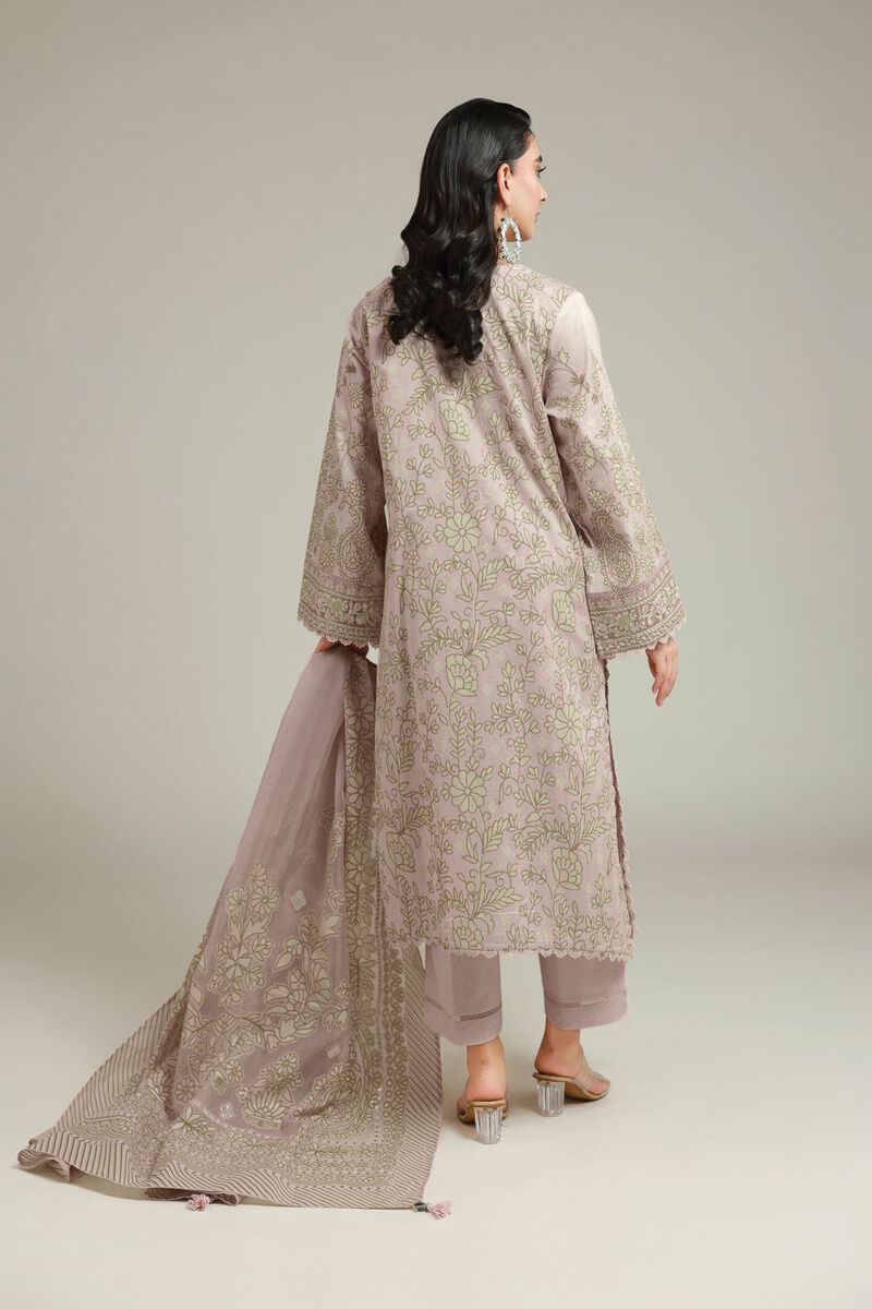 Embroidered | Cambric | Cambric 3-piece Set | USD 85.00