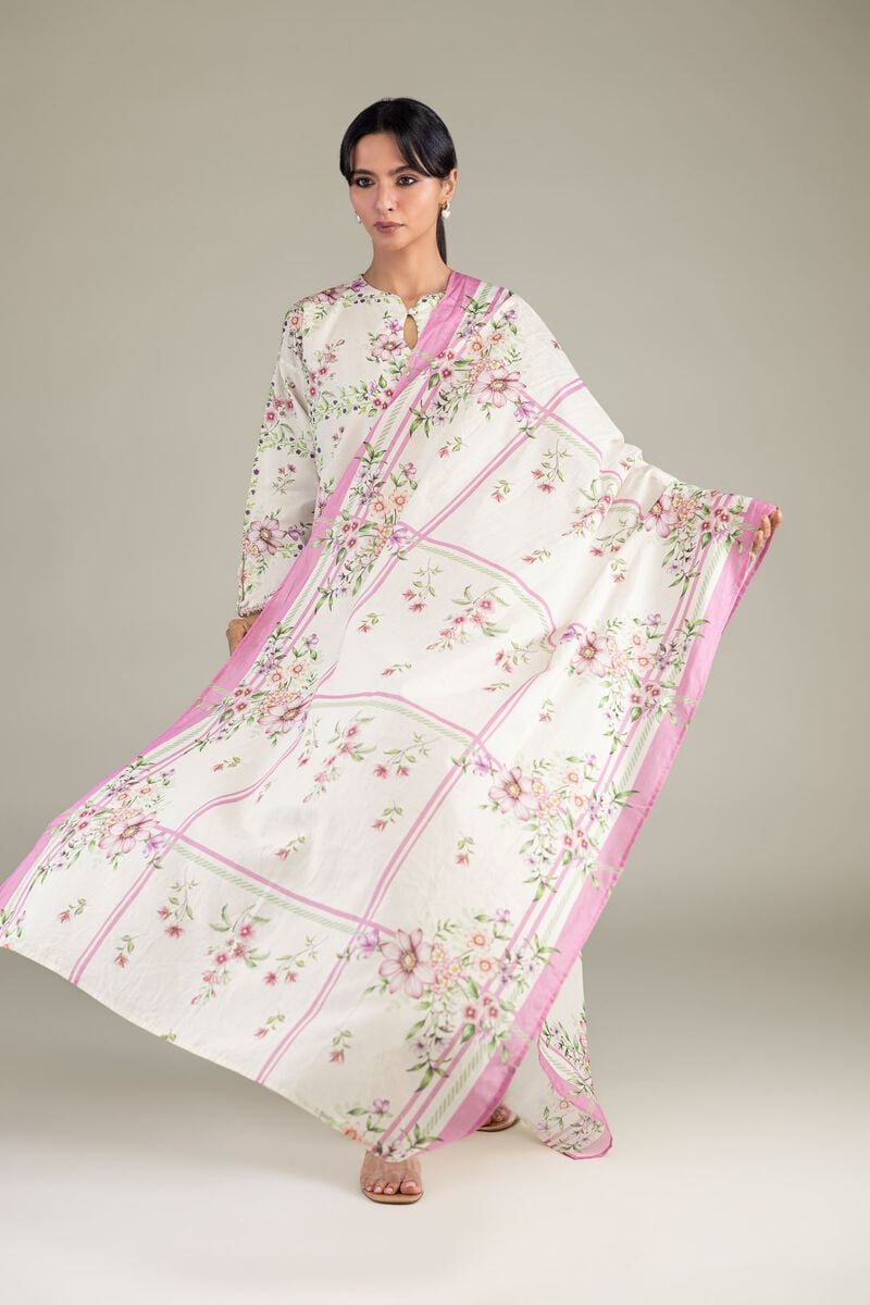 Printed | Lawn | Floral Lawn Dupatta | USD 30.00