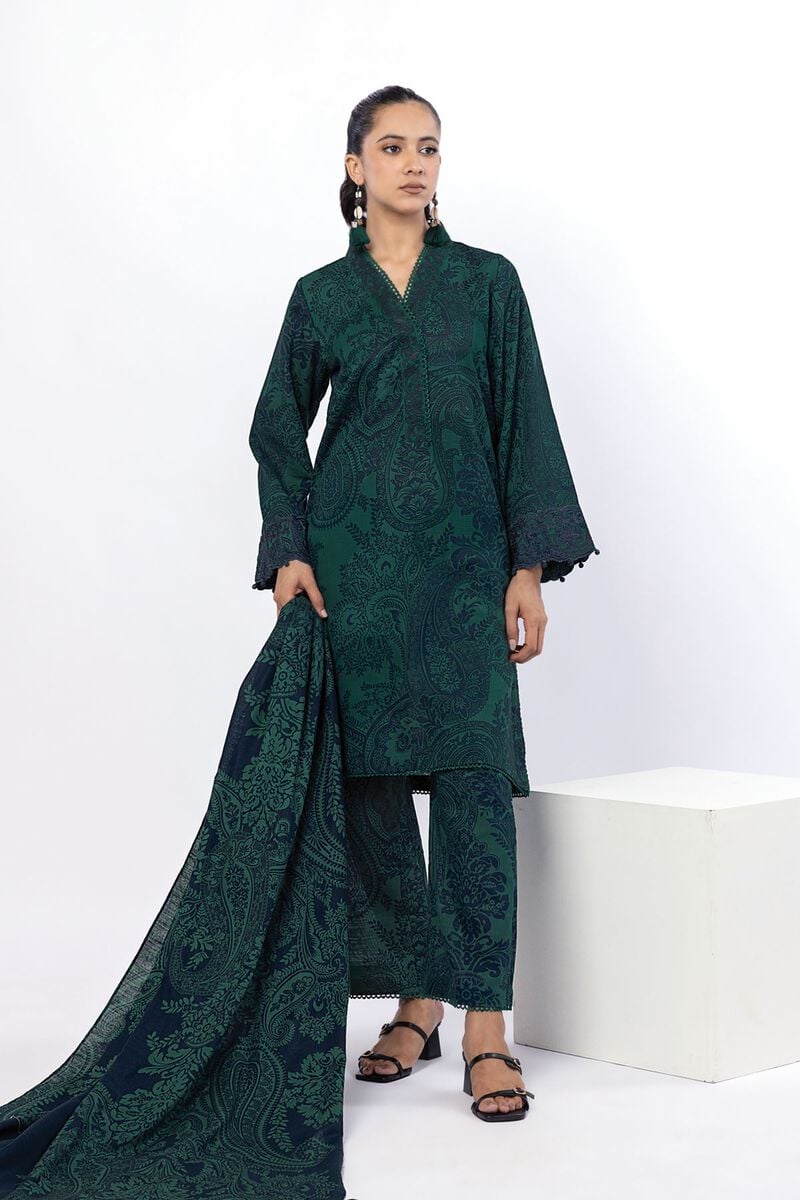 Embroidered | Light Khaddar | Tailored 3 Piece | USD 50.00