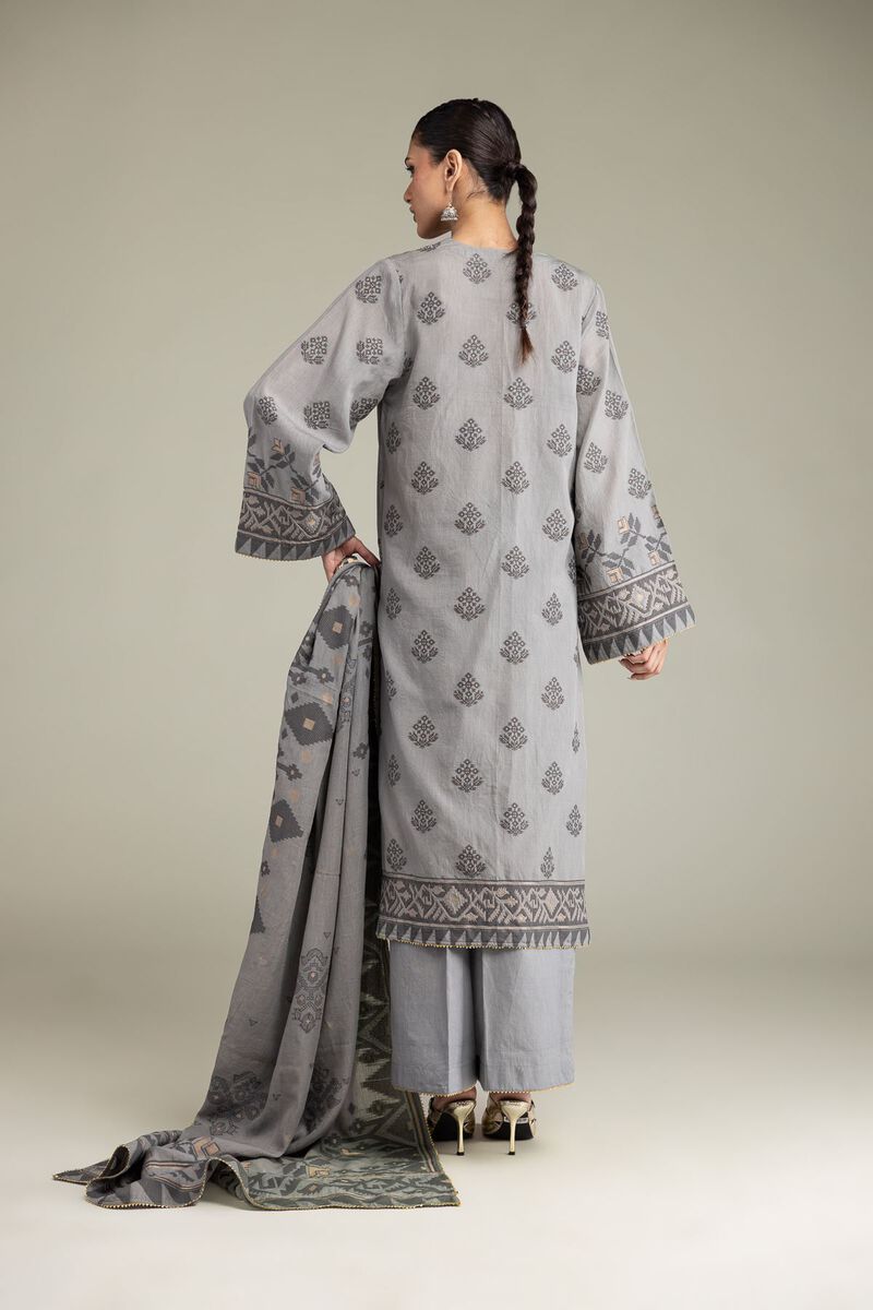 Embroidered | Jacquard | Tailored 3-piece Jacquard | USD 80.00