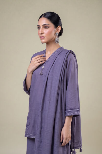 Embroidered | Light Khaddar | Light Khaddar Dupatta | USD 35.00