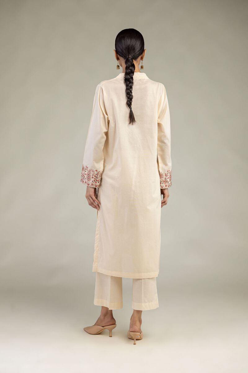 Embroidered | Cambric | Long Cambric Kurta | USD 40.00