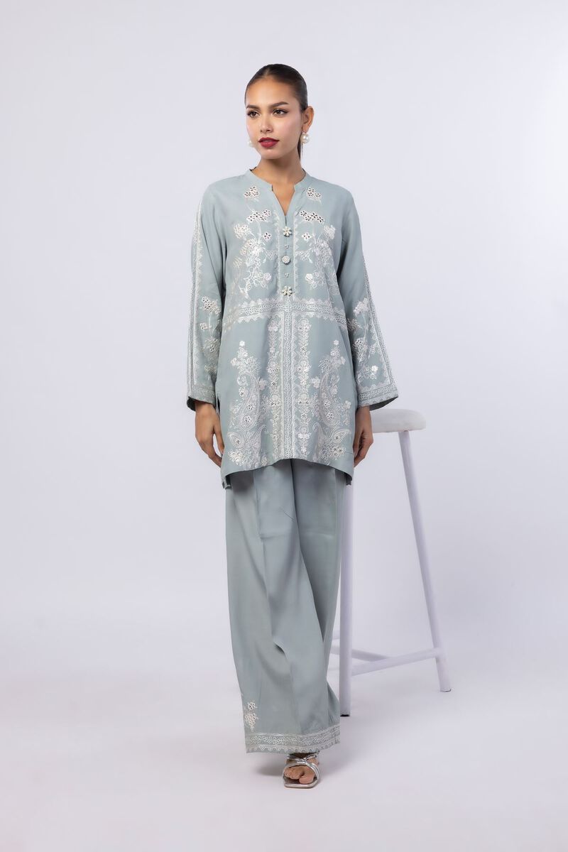 Embroidered | Russian Raw Silk | Kurta | USD 27.50