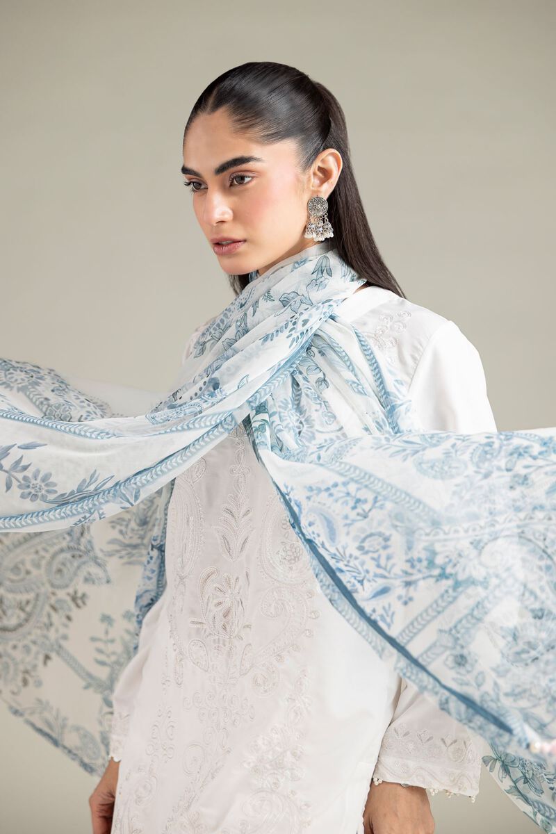 Embroidered | Chiffon | Dupatta | USD 25.00