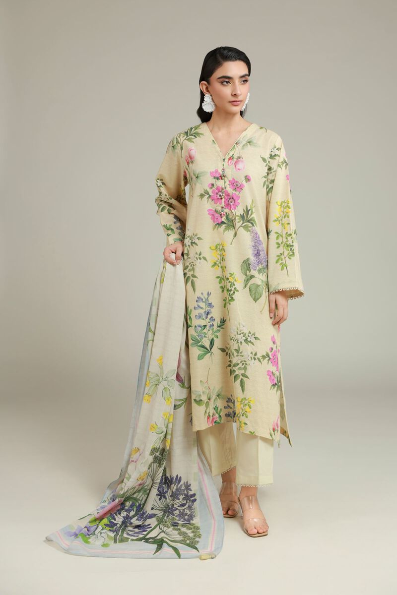 Printed | Messuri | Floral 3-Piece Suit | USD 60.00