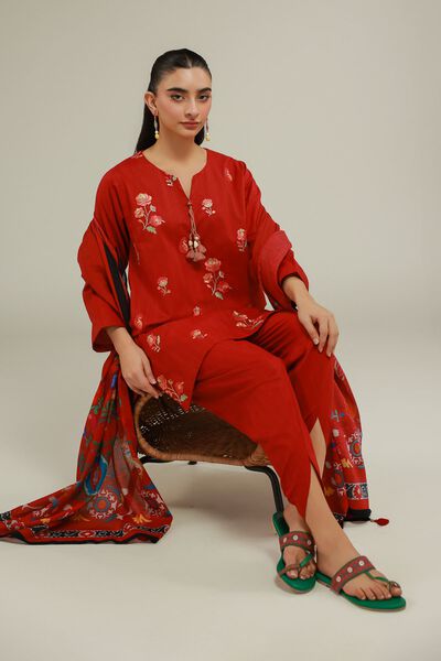 Embroidered | Cotton Dobby | Kurta | USD 35.00