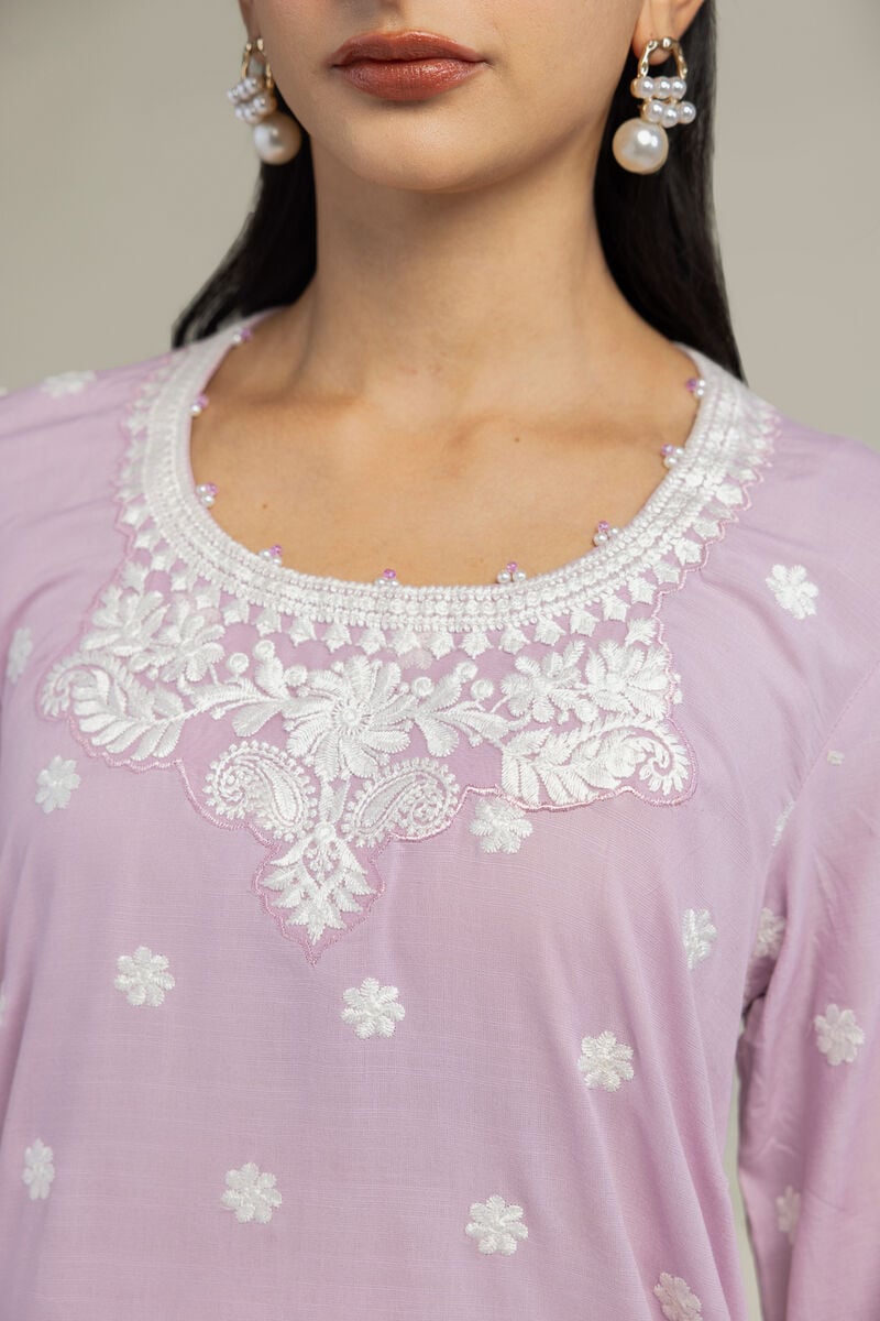 Embroidered | Raw Silk | Short Silk Kurta | USD 65.00