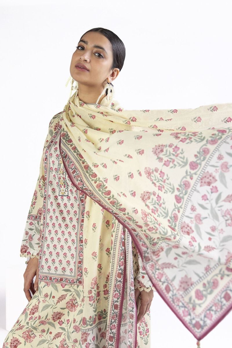 Printed | Lawn | Fabrics 2 Piece | Top and Dupatta | USD 9.00