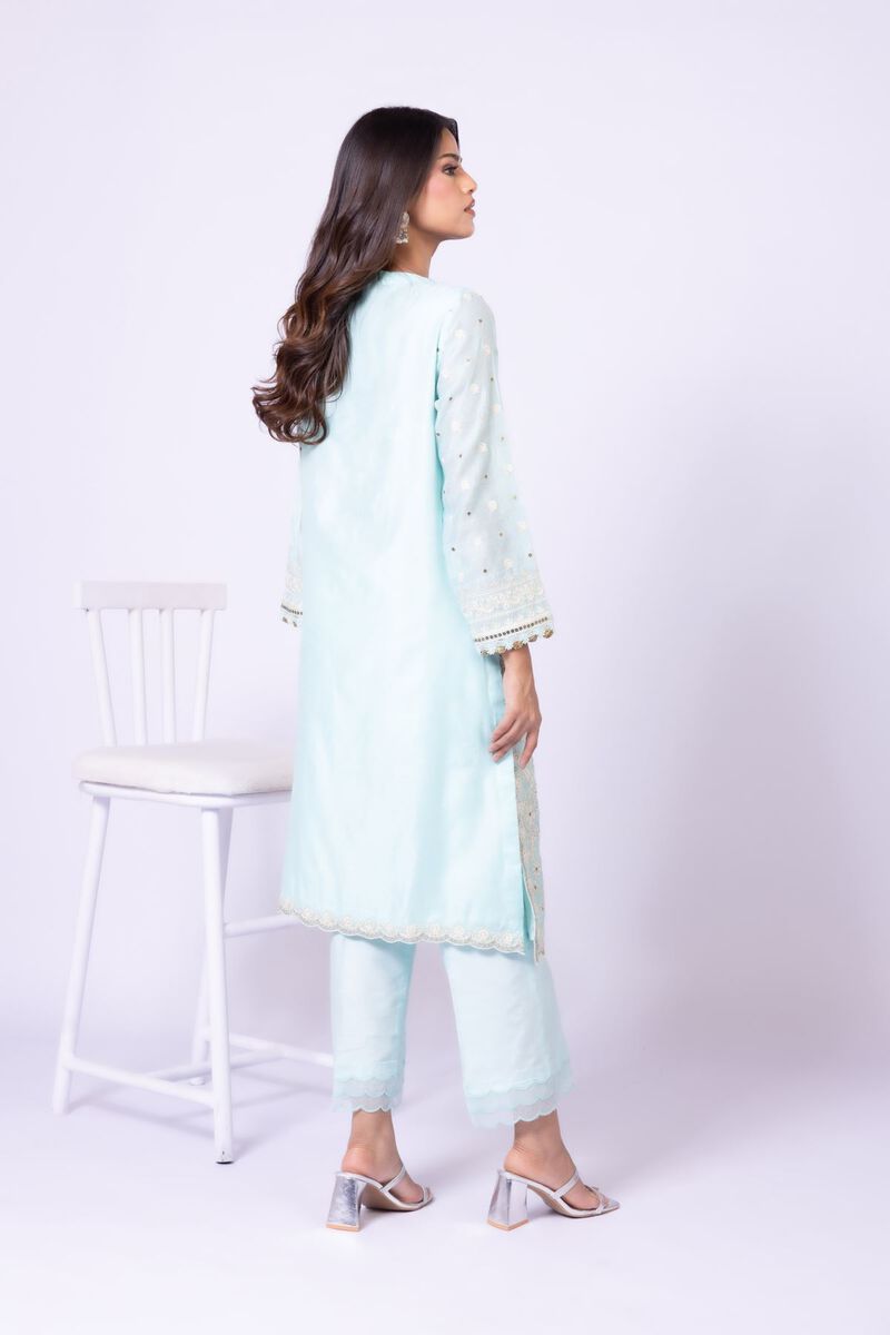 Embroidered | Viscose Polyester Net | Kurta | USD 37.50